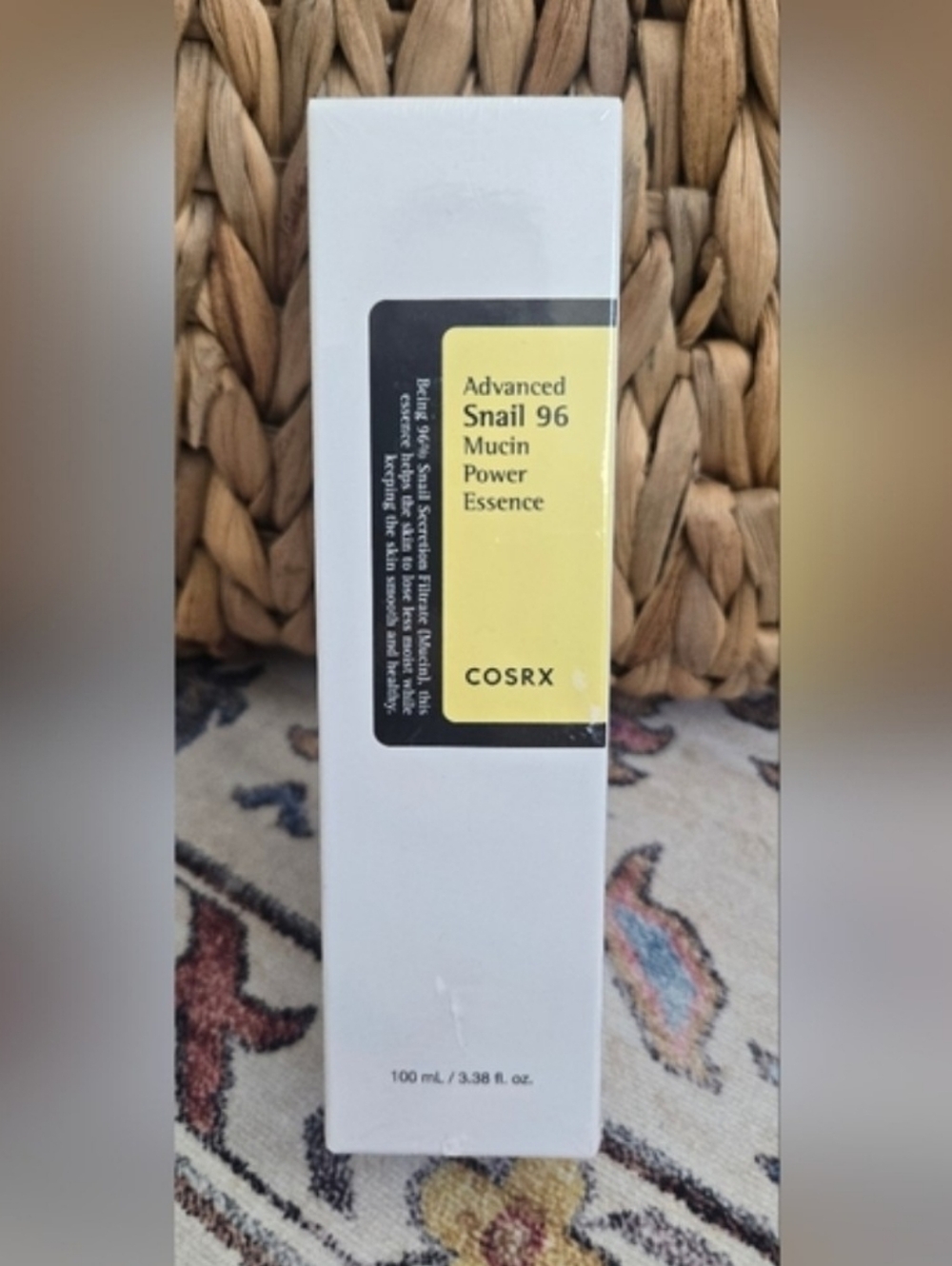 COSRX Advanced Snail 96 Mucin Power Essence - White & Yellow Box